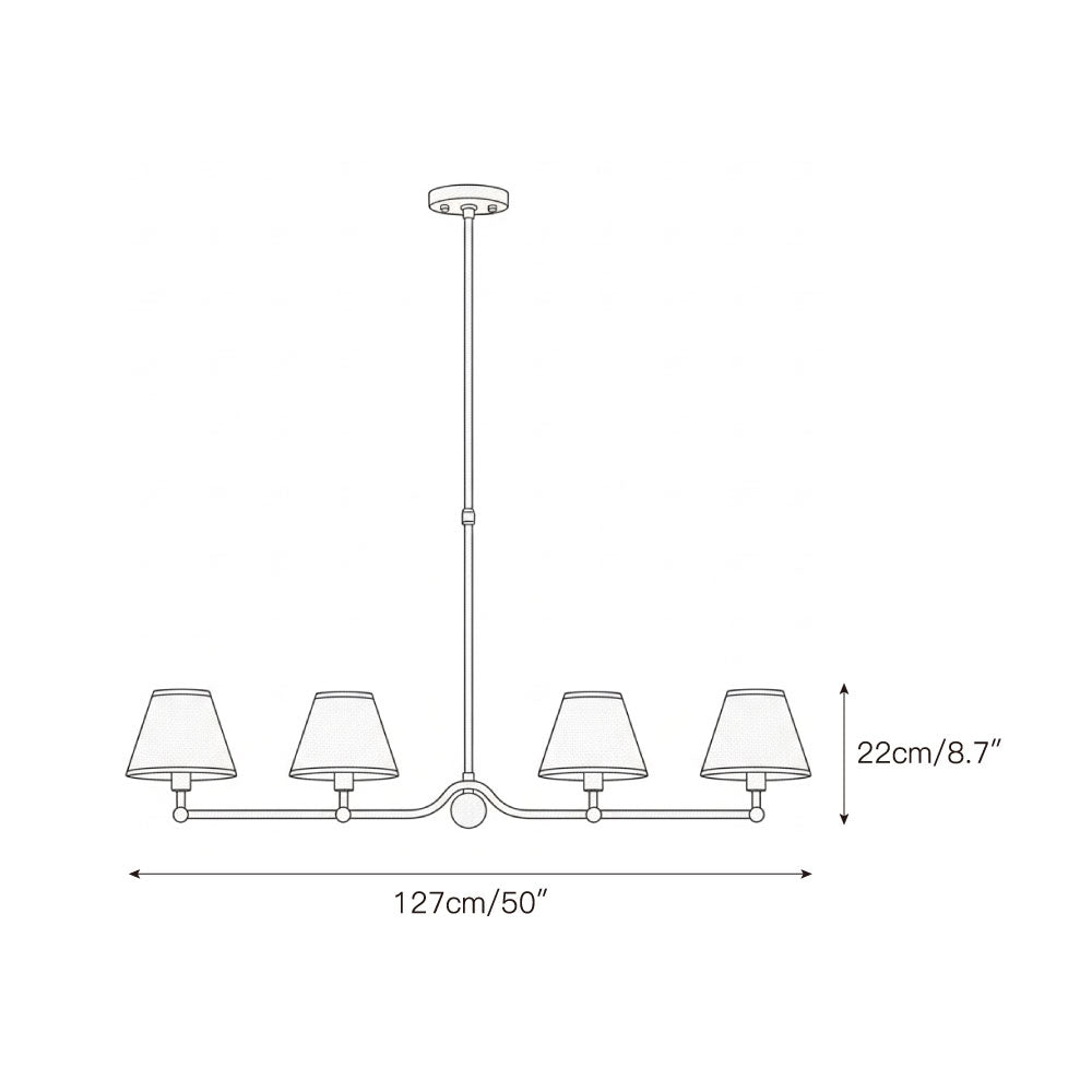 Quinune Linear Pendant Lamp