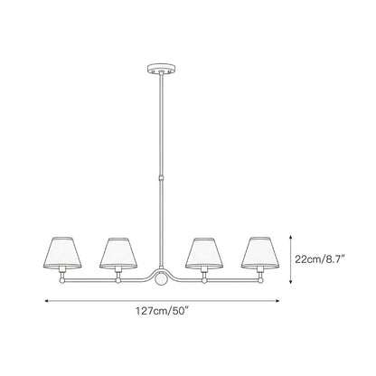 Quinune Linear Pendant Lamp