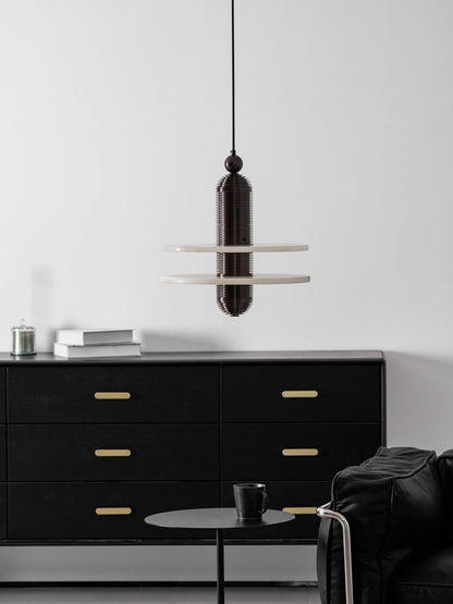 Alabaster Comet Pendant Lamp