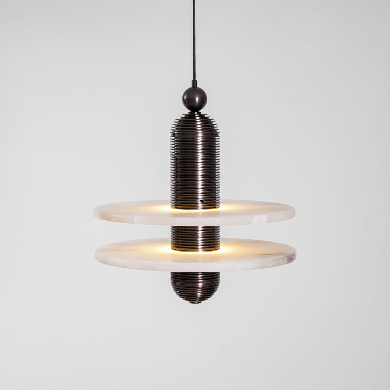 Alabaster Comet Pendant Lamp