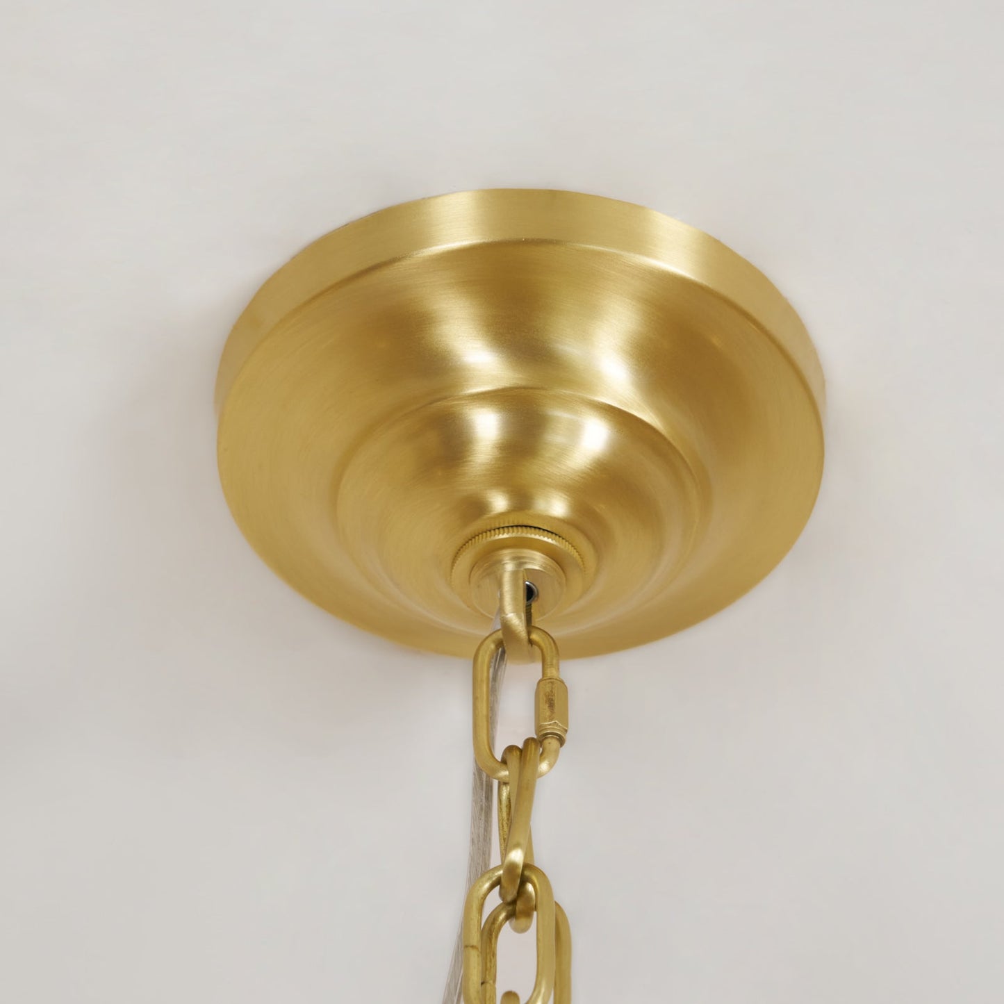 Sweeping Iron Chandelier