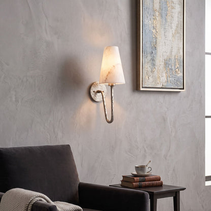 Jovyn Alabaster Wall Sconce