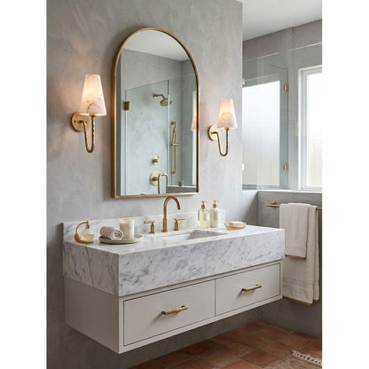 Jovyn Alabaster Wall Sconce