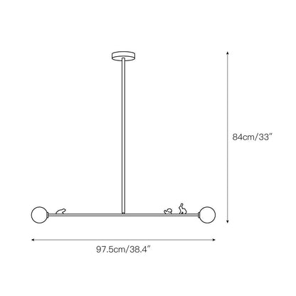 Vionola Saw Pendant Lamp
