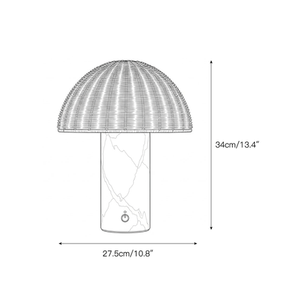 Stresa Marble Tabla Lamp