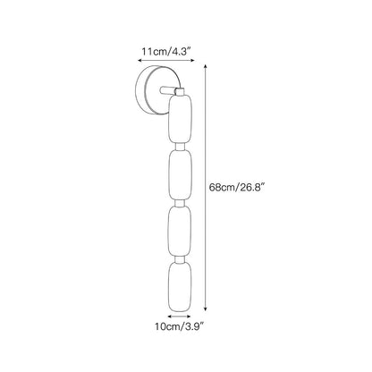 Corance Alabaster Wall Sconce