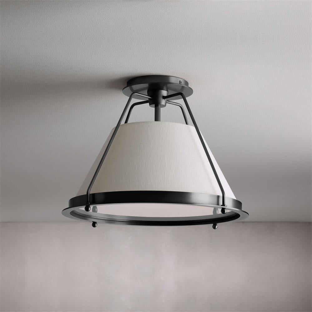 Opaline Flushmount Ceiling Lamp
