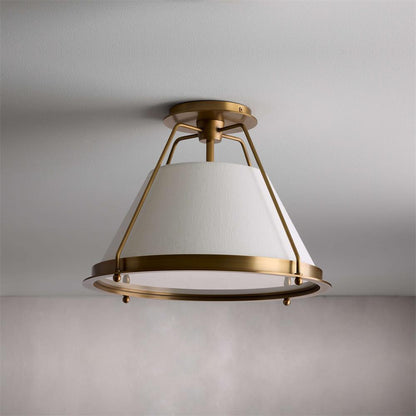Opaline Flushmount Ceiling Lamp