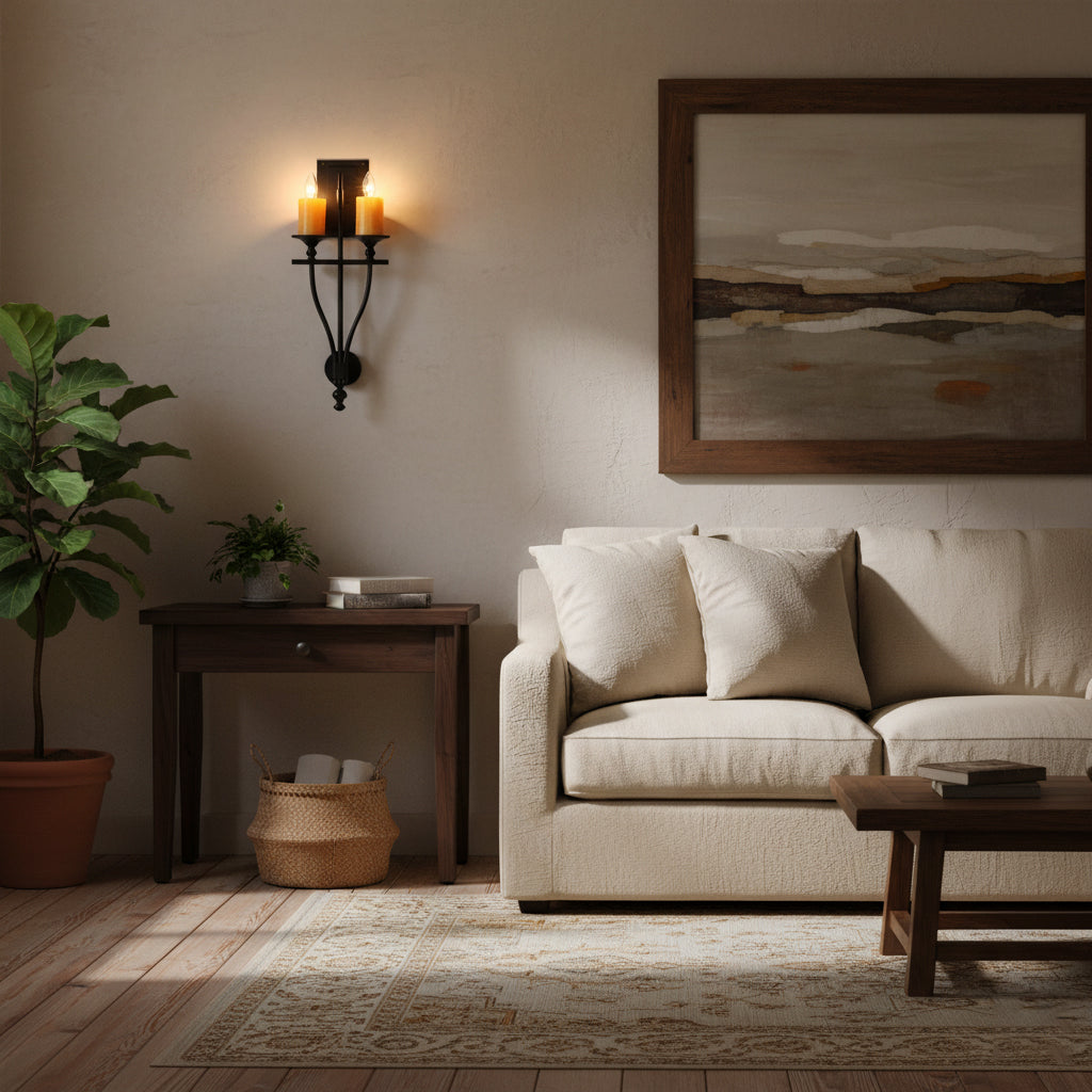Sienna Candle Wall Sconce