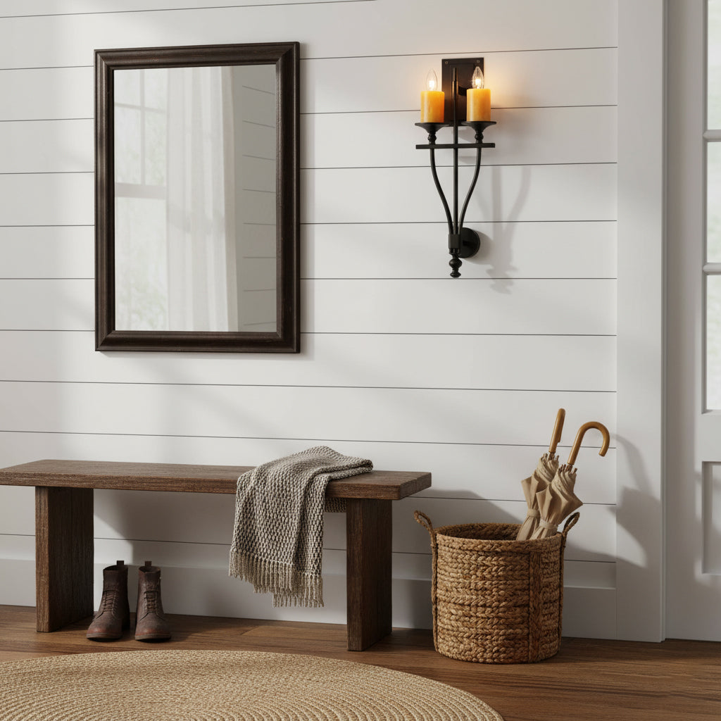 Sienna Candle Wall Sconce