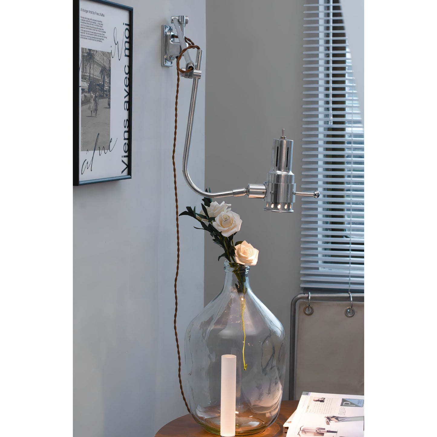 Signal Swing Arm Plug-in Sconce