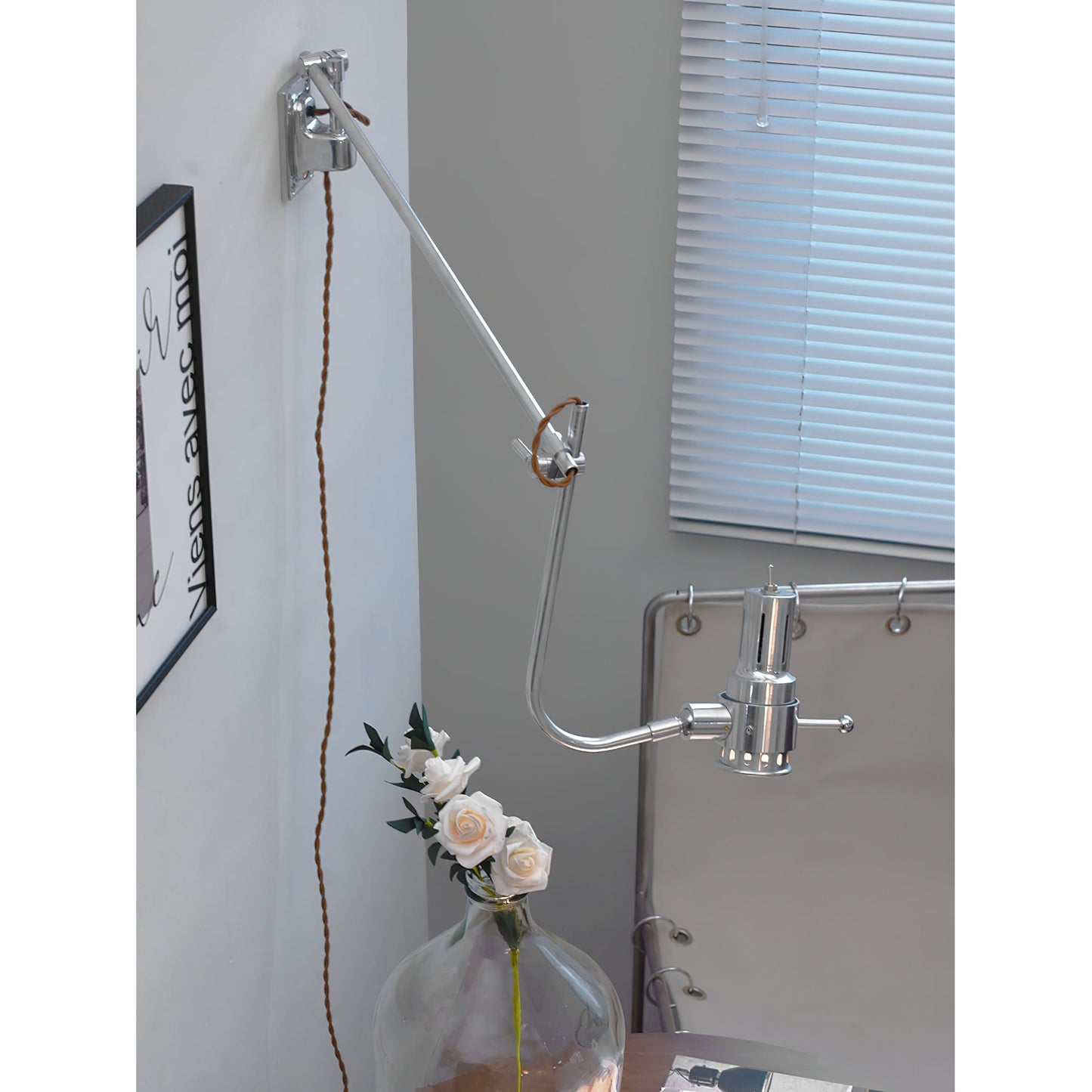Signal Swing Arm Plug-in Sconce