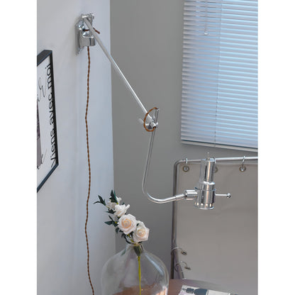 Signal Swing Arm Plug-in Sconce