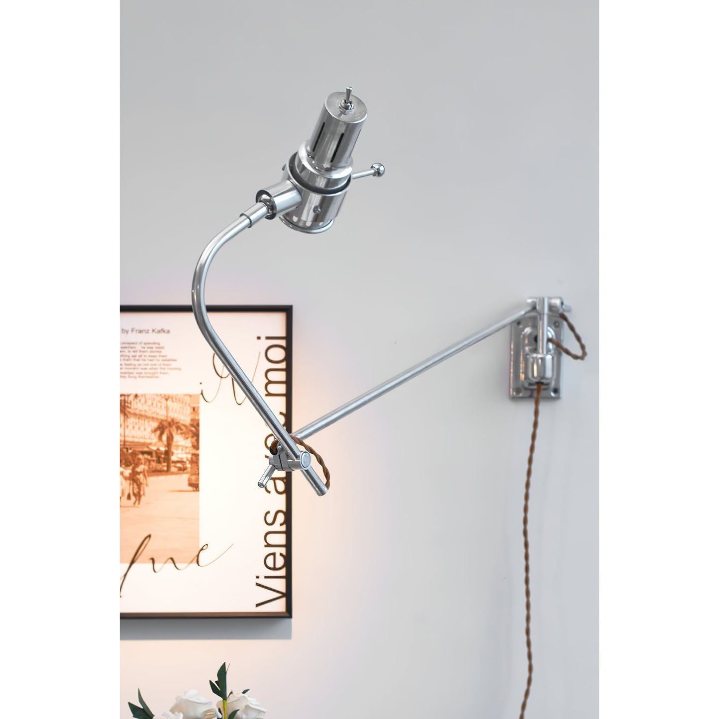 Signal Swing Arm Plug-in Sconce