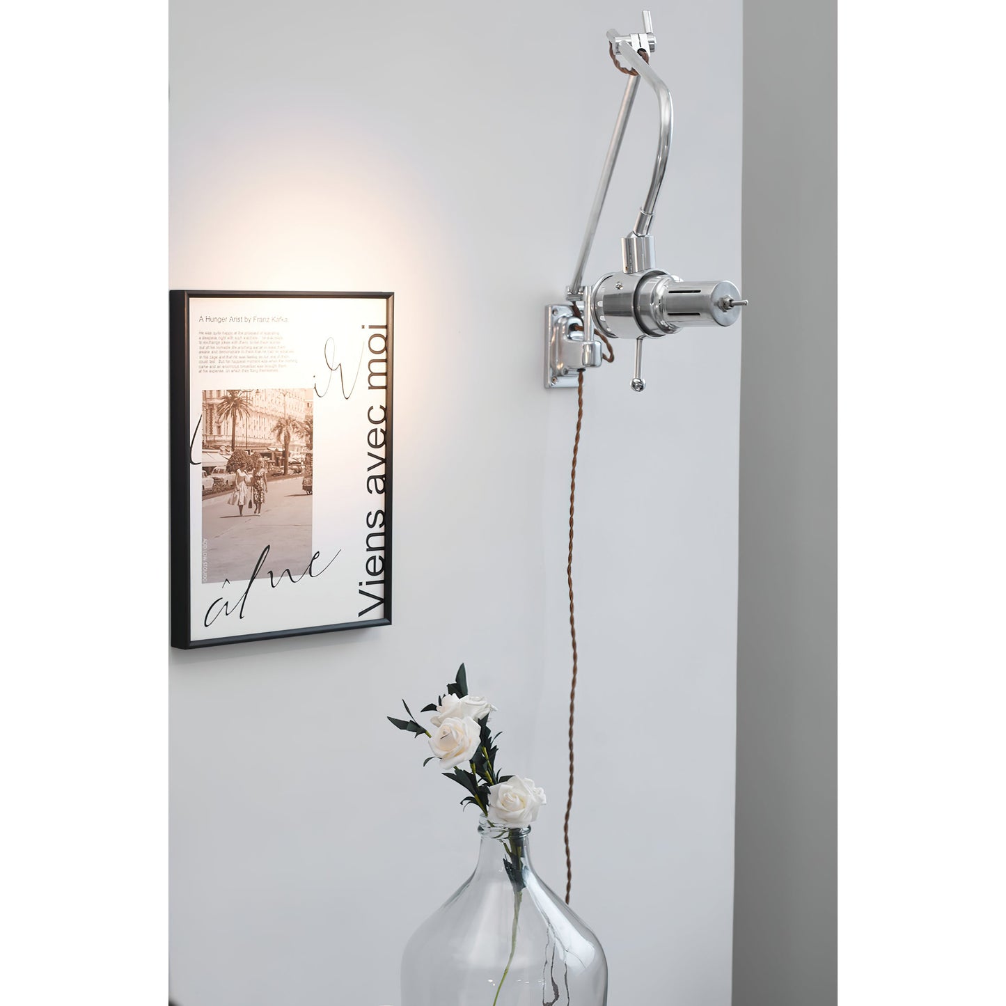 Signal Swing Arm Plug-in Sconce