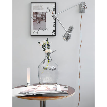 Signal Swing Arm Plug-in Sconce