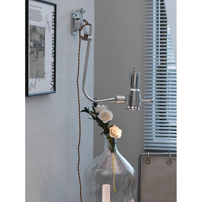 Signal Swing Arm Plug-in Sconce