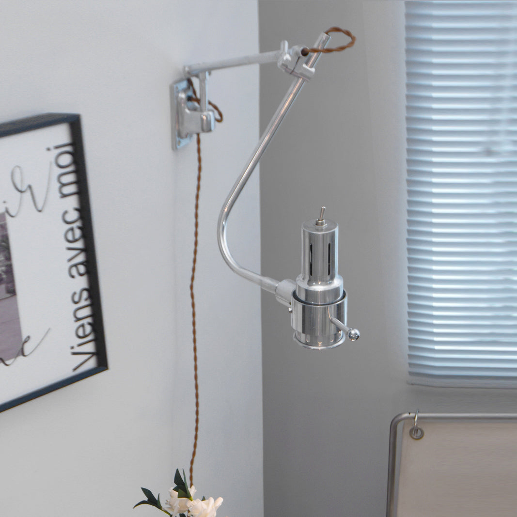 Signal Swing Arm Plug-in Sconce