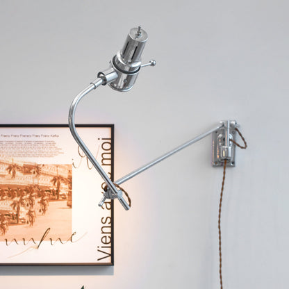 Signal Swing Arm Plug-in Sconce