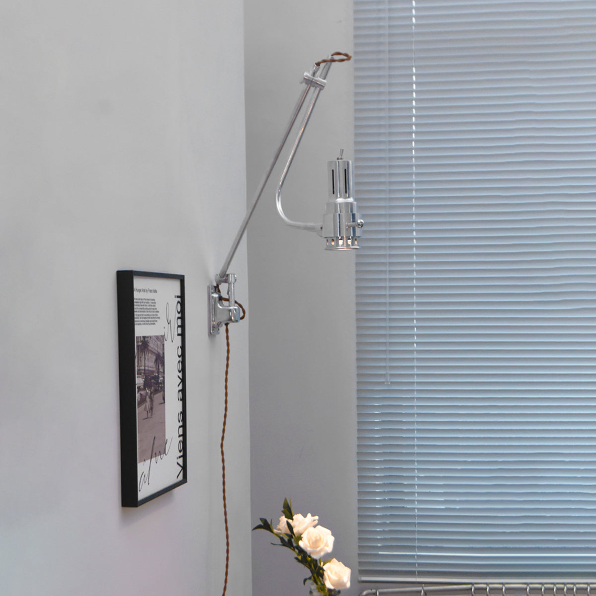 Signal Swing Arm Plug-in Sconce
