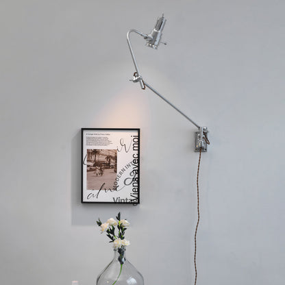 Signal Swing Arm Plug-in Sconce