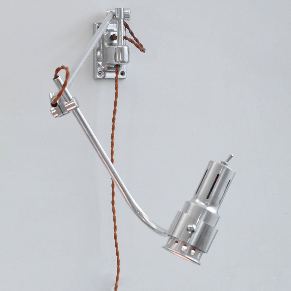 Signal Swing Arm Plug-in Sconce