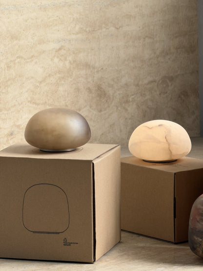 Alabaster Petite Portable Lamp (Built-in Battery)