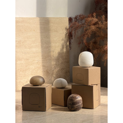Alabaster Petite Portable Lamp (Built-in Battery)