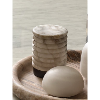 Alabaster Petite Portable Lamp (Built-in Battery)