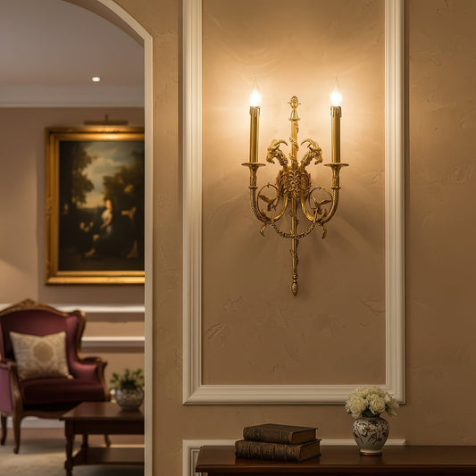 Sociapailis Brass Wall Lamp