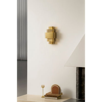Sofia Brass Wall Lamp