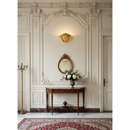 Sphinx Brass Wall Lamp