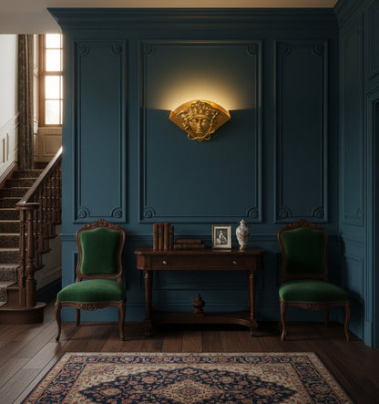 Sphinx Brass Wall Lamp