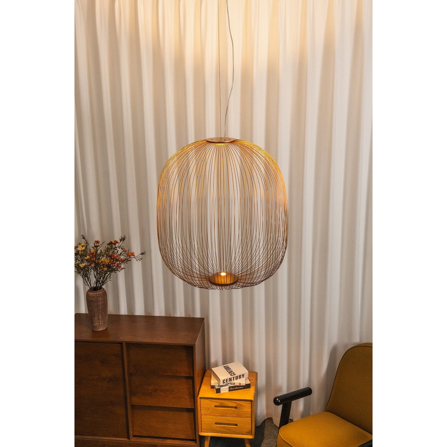 Spokes Cage Pendant Lamp