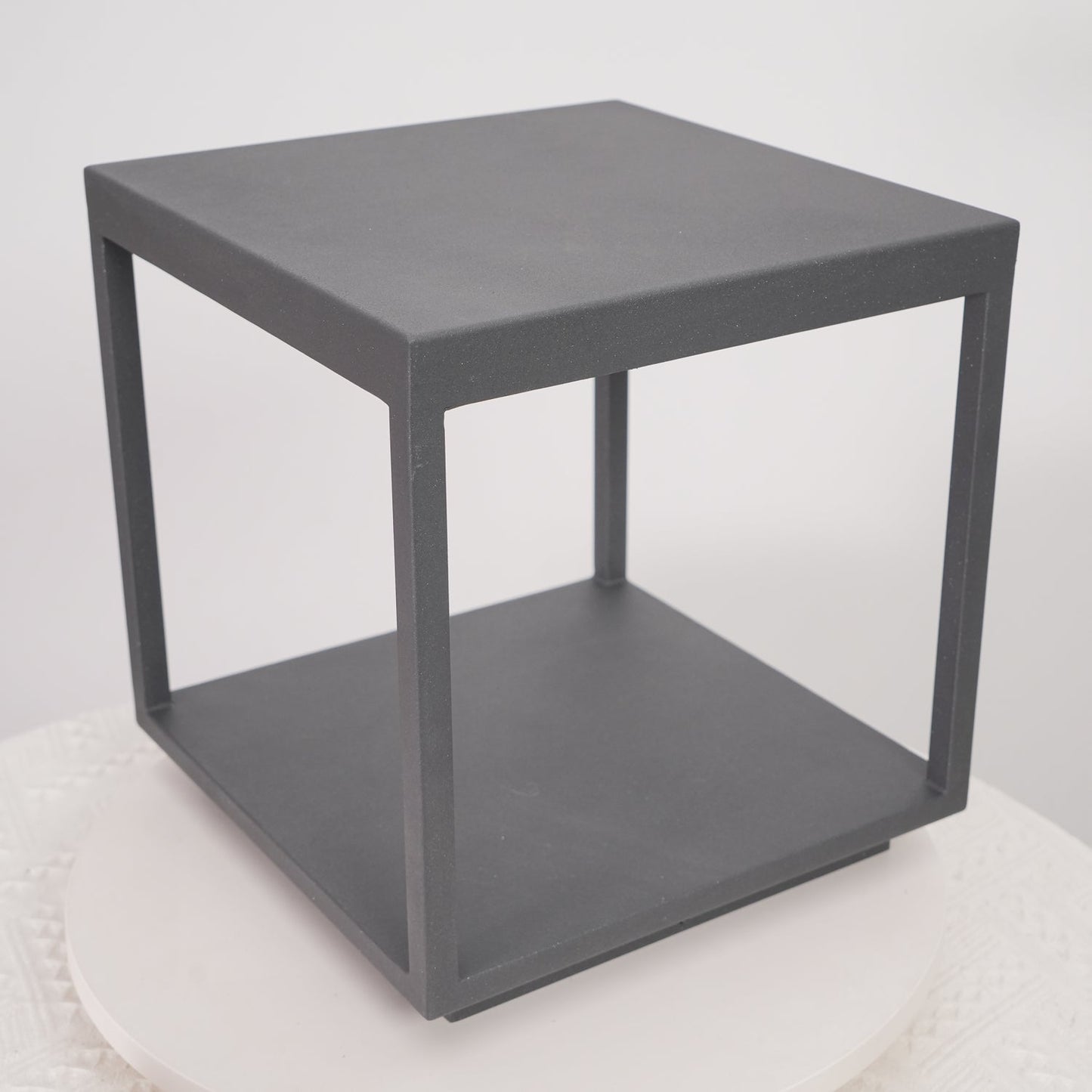 Square Frame Fence Post Outdoor Light