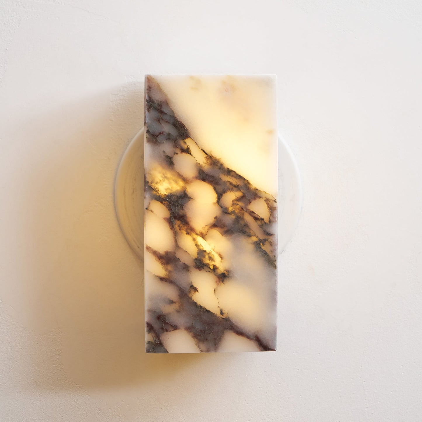 Square Marble Wall Lamp