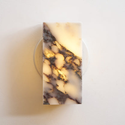 Square Marble Wall Lamp