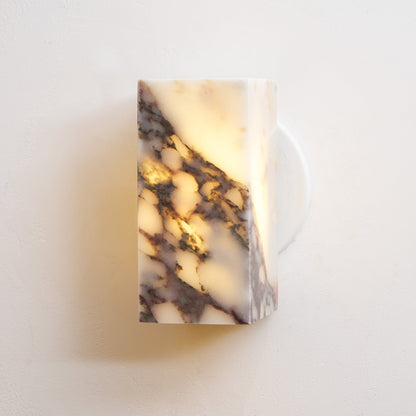Square Marble Wall Lamp