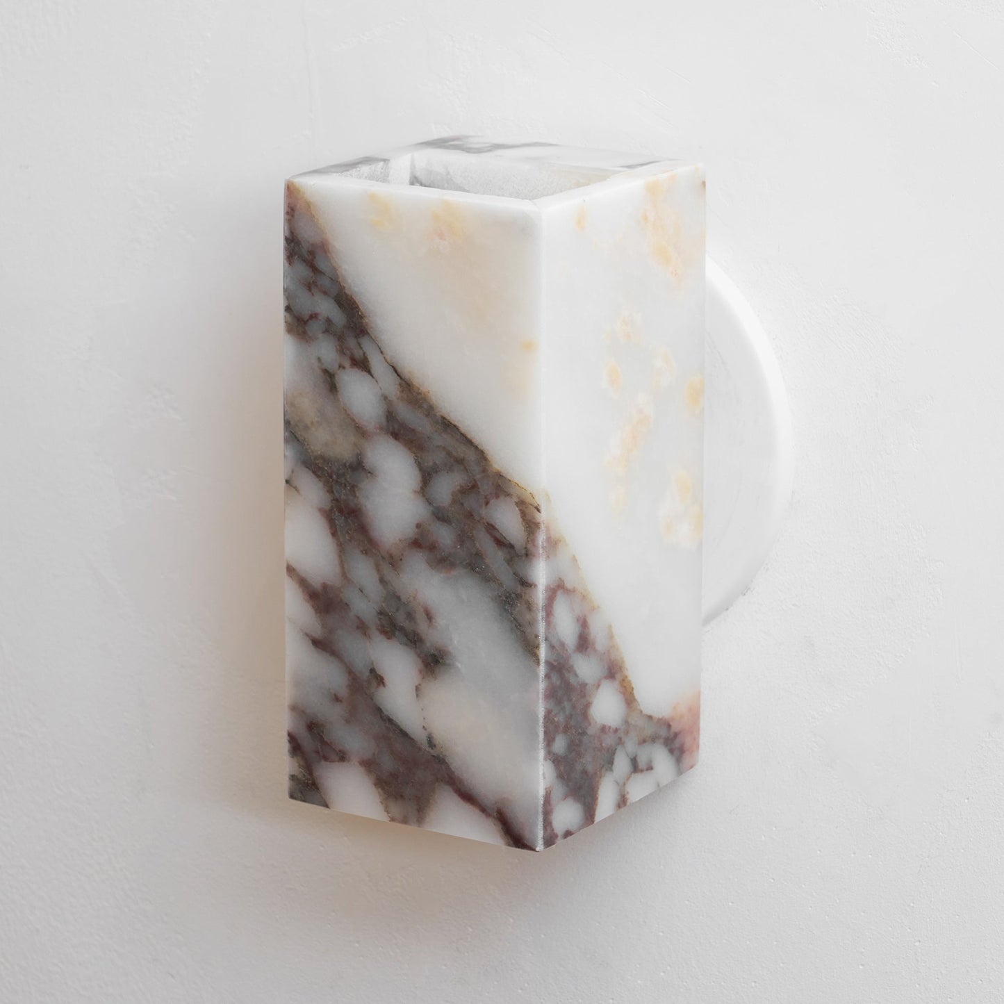 Square Marble Wall Lamp