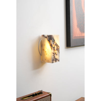 Square Marble Wall Lamp