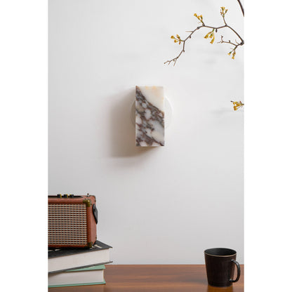 Square Marble Wall Lamp