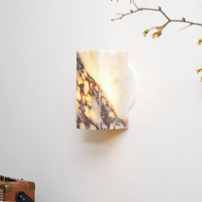Square Marble Wall Lamp