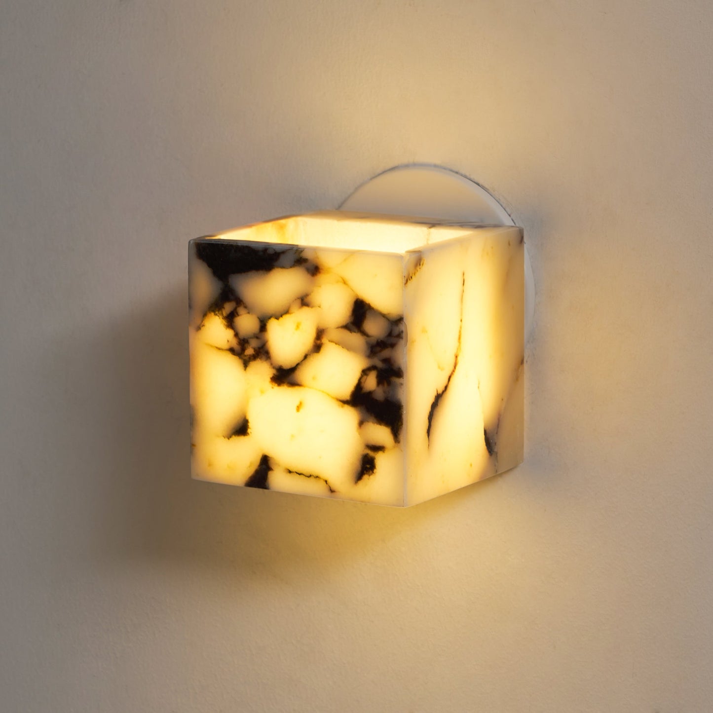 Square Marble Wall Lamp