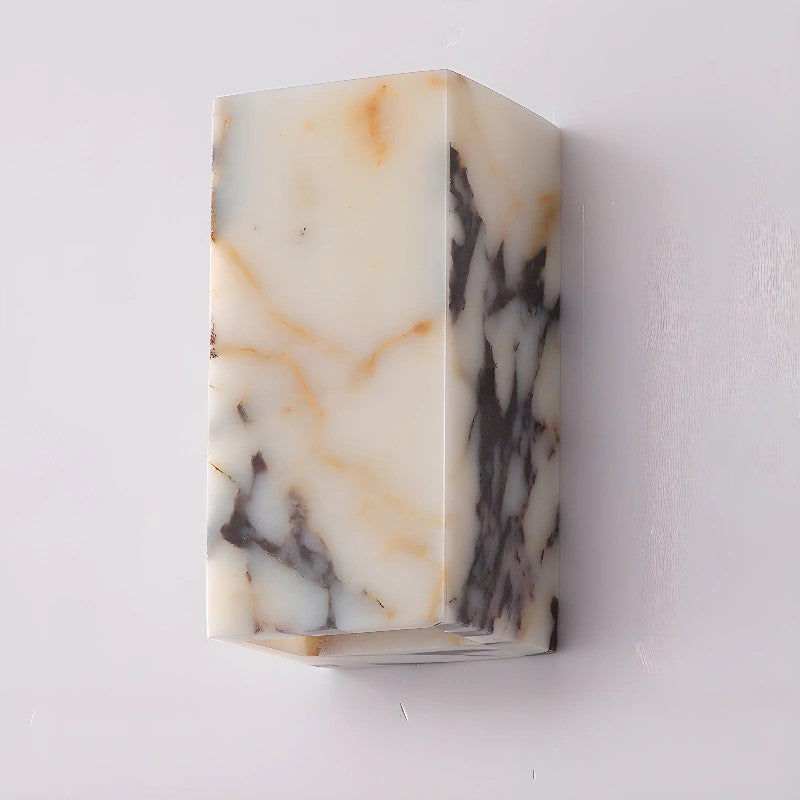 Square Marble Wall Lamp