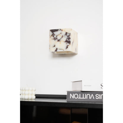 Square Marble Wall Lamp