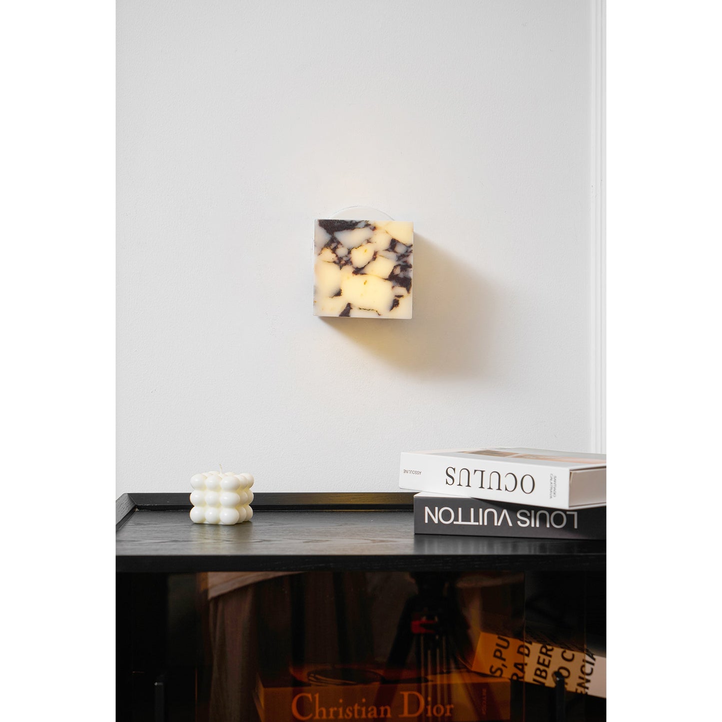 Square Marble Wall Lamp