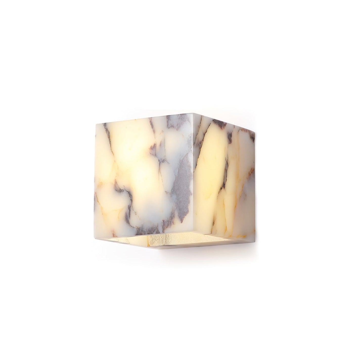 Square Marble Wall Lamp