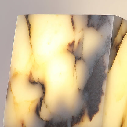 Square Marble Wall Lamp