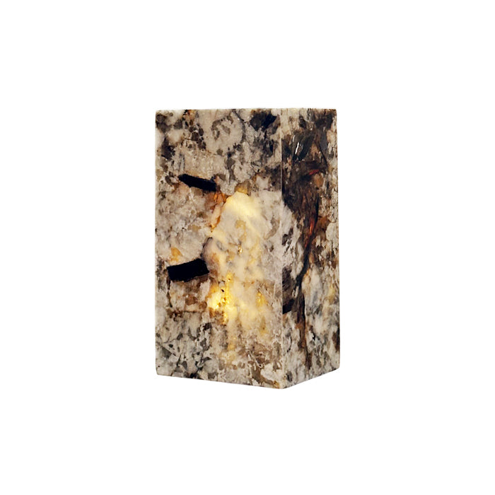 Square Stone Table Lamp