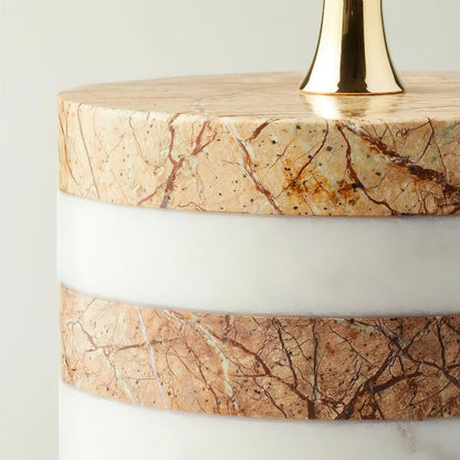 Esmon Marble Candle Stand